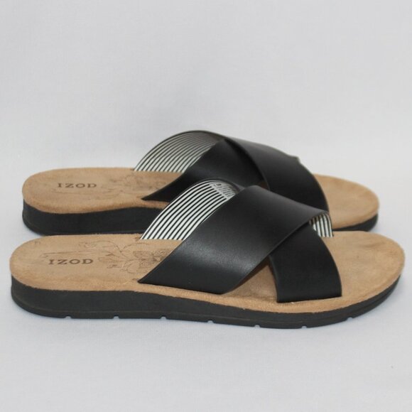 IZOD Alyssa Women's Strap Slide Sandals - Picture 7 of 8